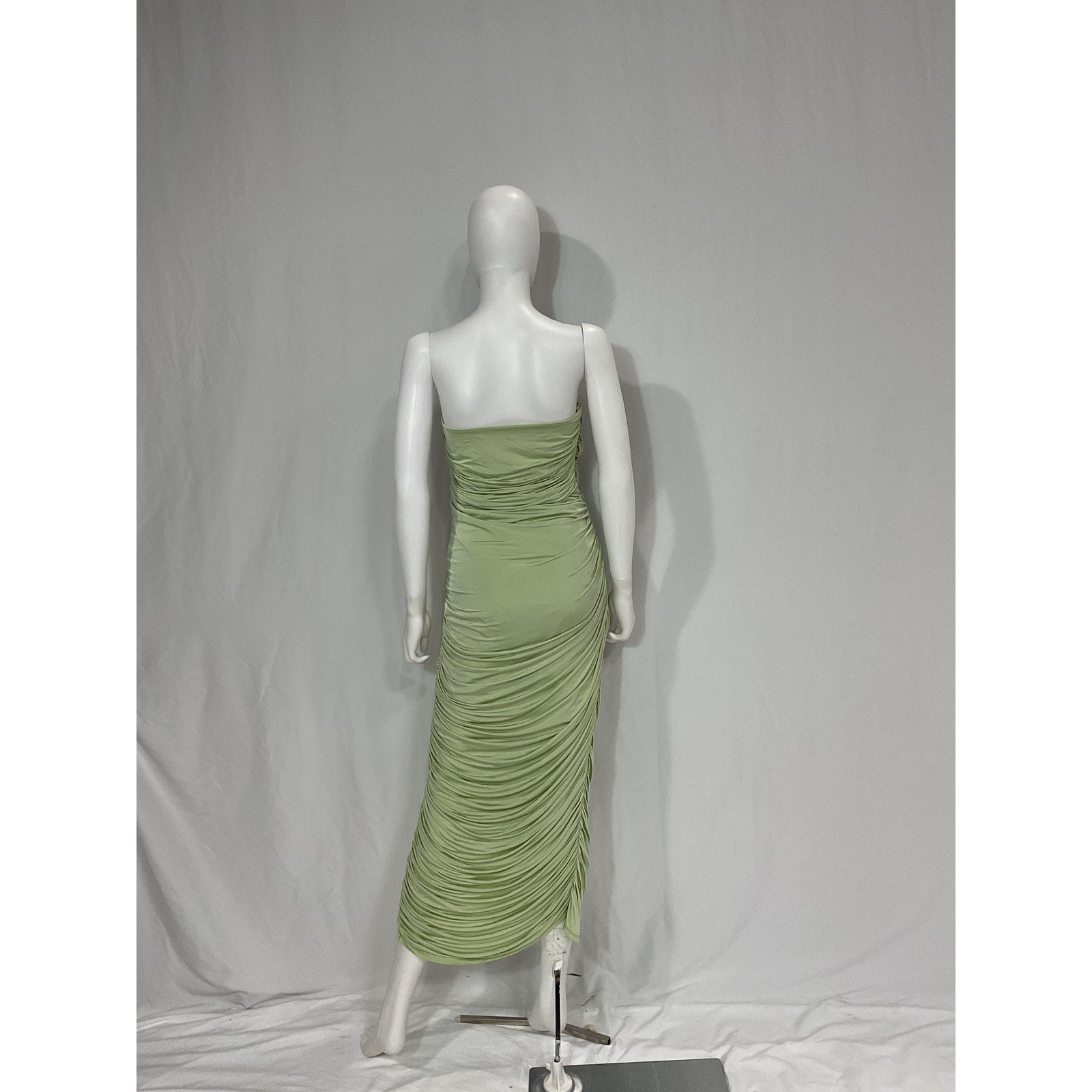 Michael Costello 'Elyse' Green Midi Dress Size L