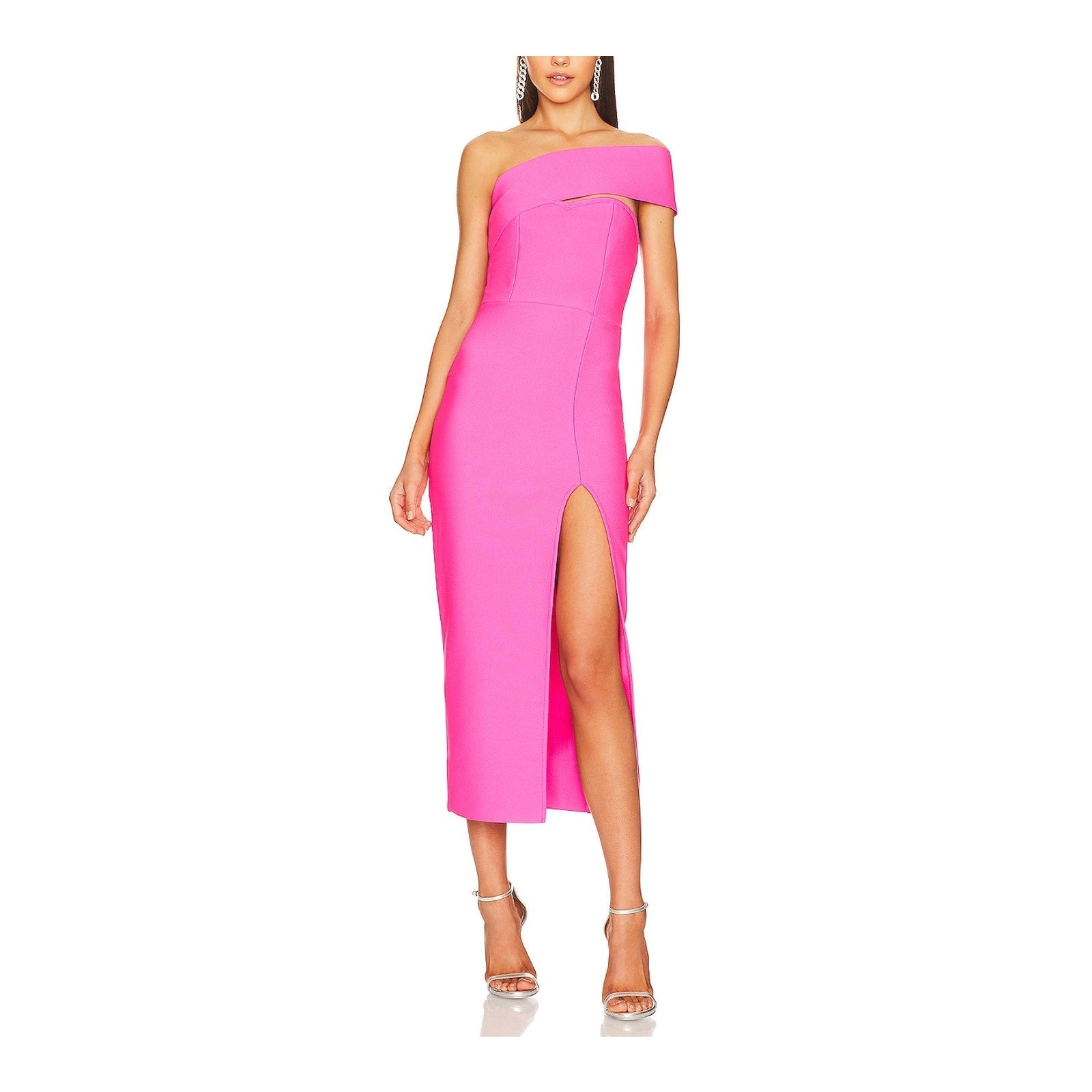 Elliatt 'Soroa' Pink Polyester Dress Size S