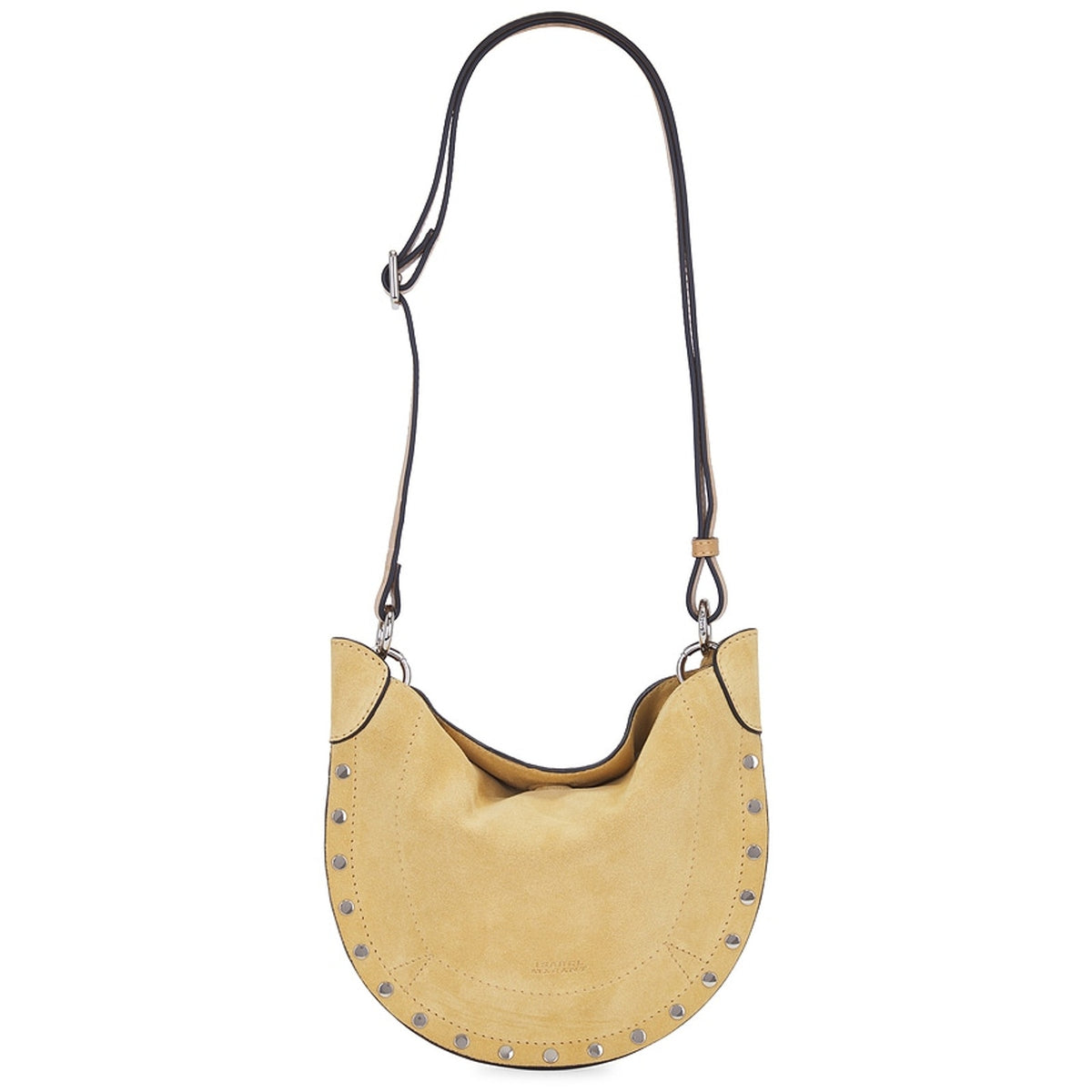 Isabel Marant Yellow Leather Mini Moon Bag