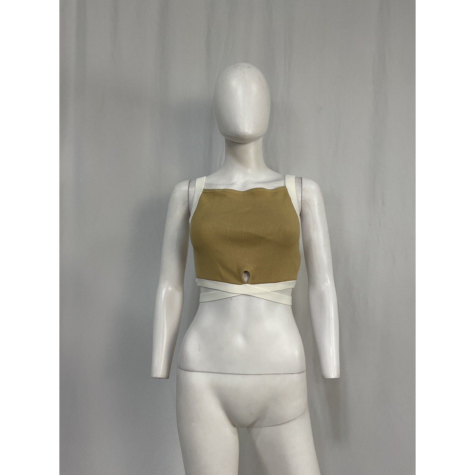 Significant Other 'Taylor' Beige Viscose Top Size 6