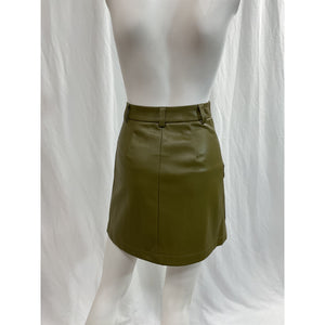 Staud 'Paper' Green Skirt Size 0