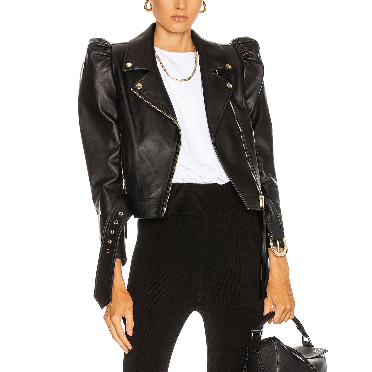 Retrofête Sleek Black Tai Jacket Size S