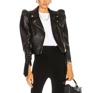 Retrofête Sleek Black Tai Jacket Size S