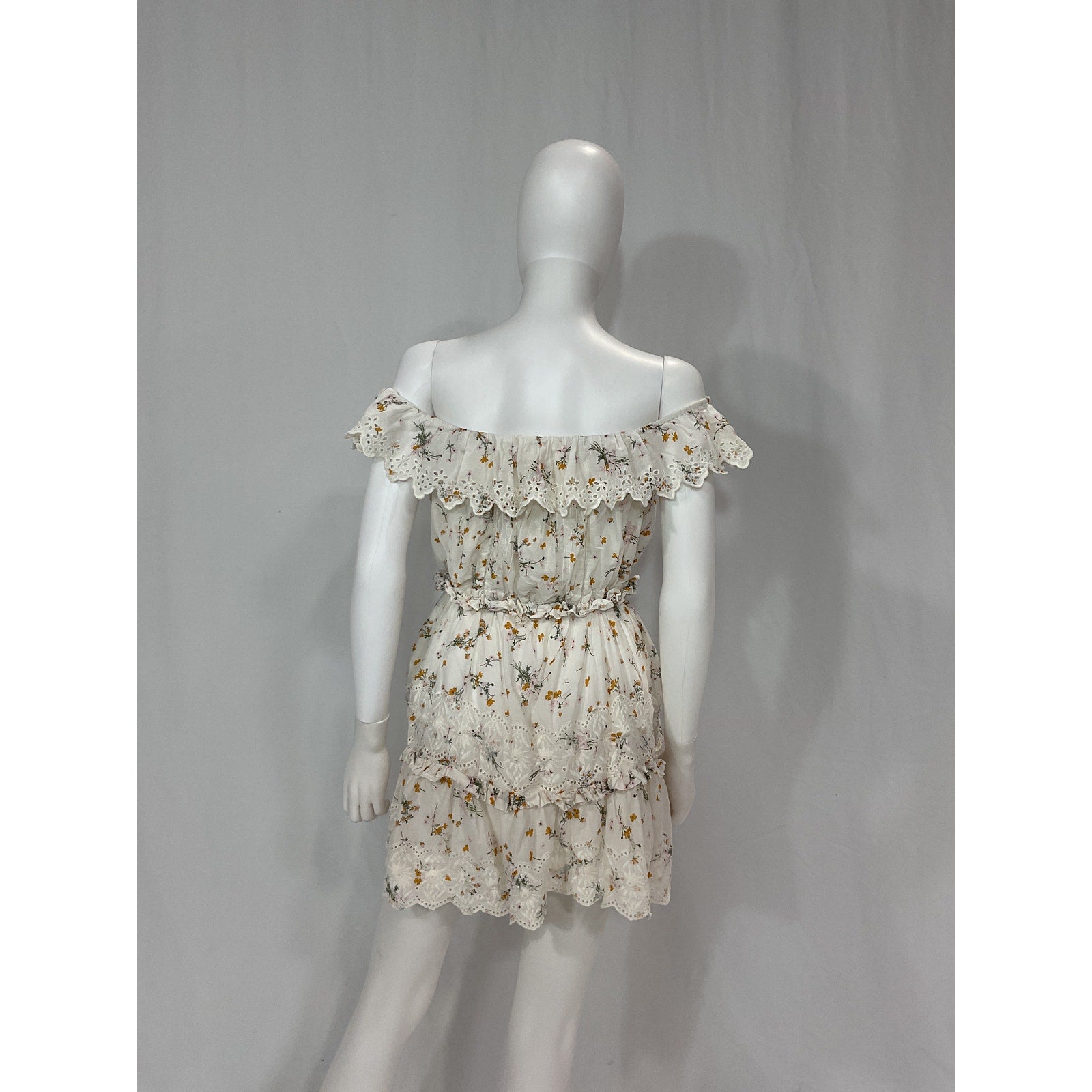 Tularosa 'Berklee' White Linen Mini Dress Size S