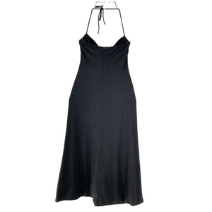 Reformation Ribbed Black Hilo Dress Size S