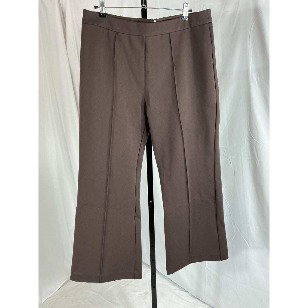 Staud 'Knack' Brown Rayon Pant Size XL - NWT