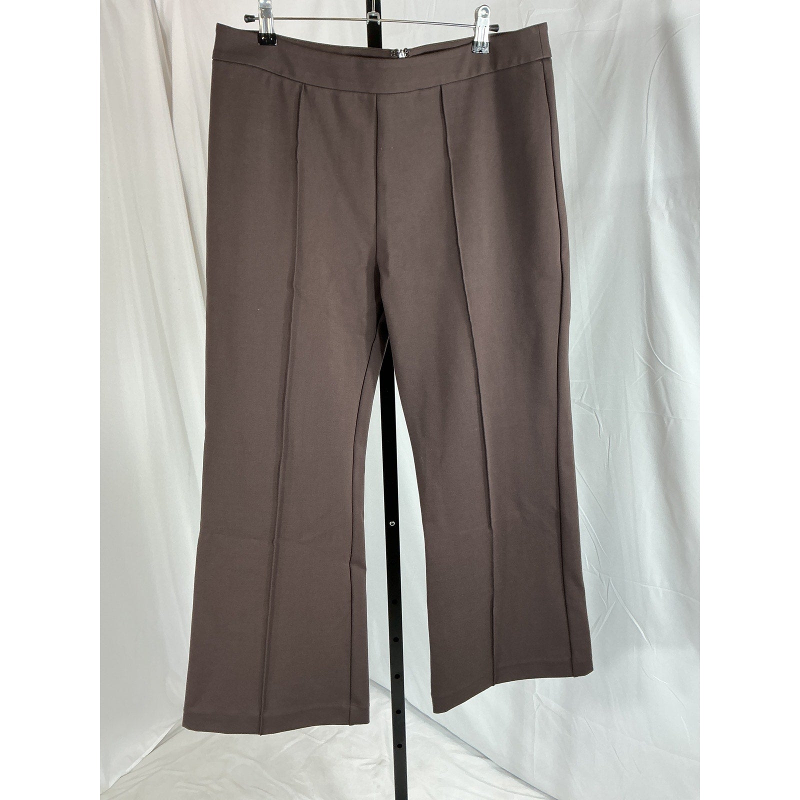 Staud 'Knack' Brown Rayon Pant Size XL - NWT
