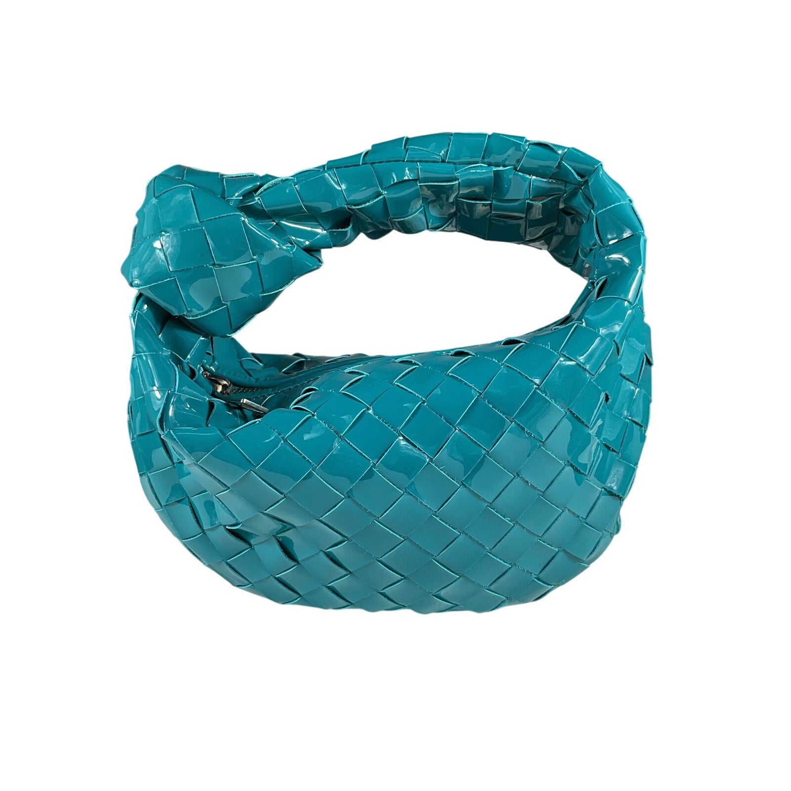 Bottega Veneta Mini 'Jodie' Blue Leather Bag