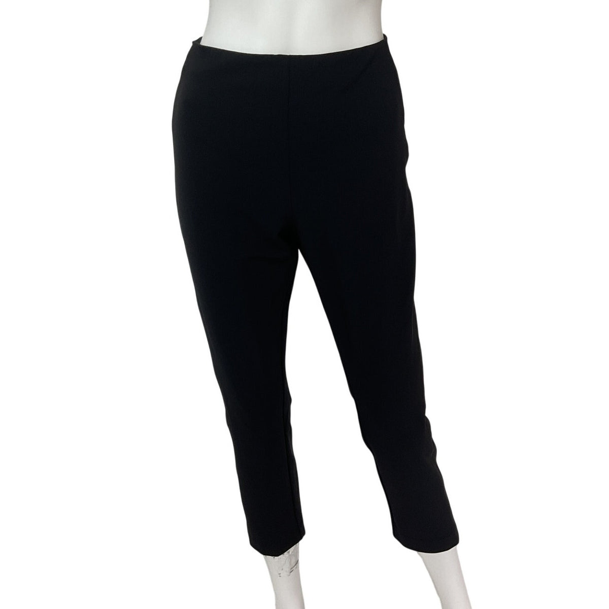 Veronica Beard Sleek Black Scuba Leggings Size 12