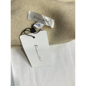 Line & Dot 'Rumi' White Turtleneck Short Sleeve Sweater Size XS - NWT