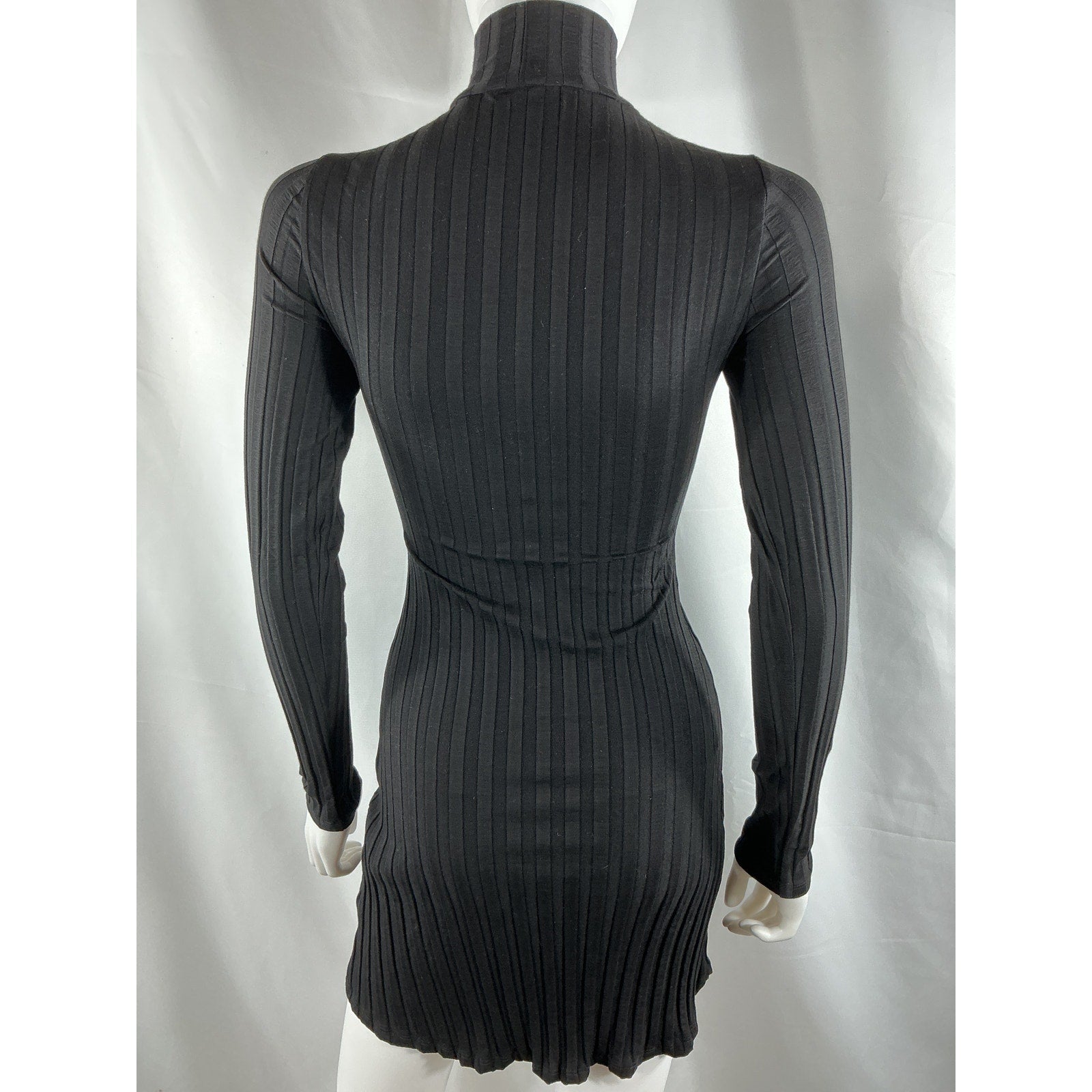 Reformation 'Libra' Black Tencel Lyocell Knit Dress Size XS