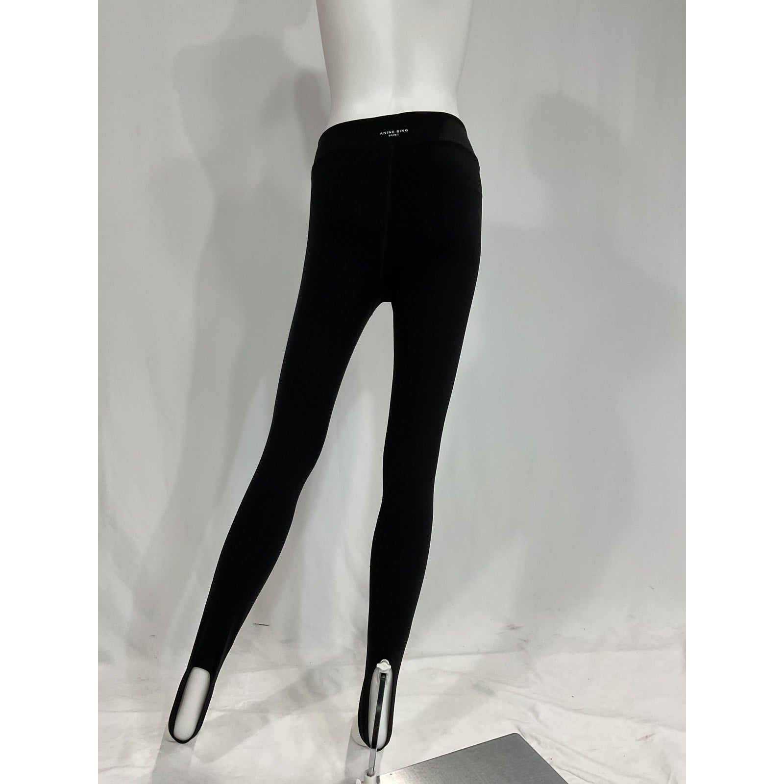 Anine Bing 'Rhea' Black Legging Size S