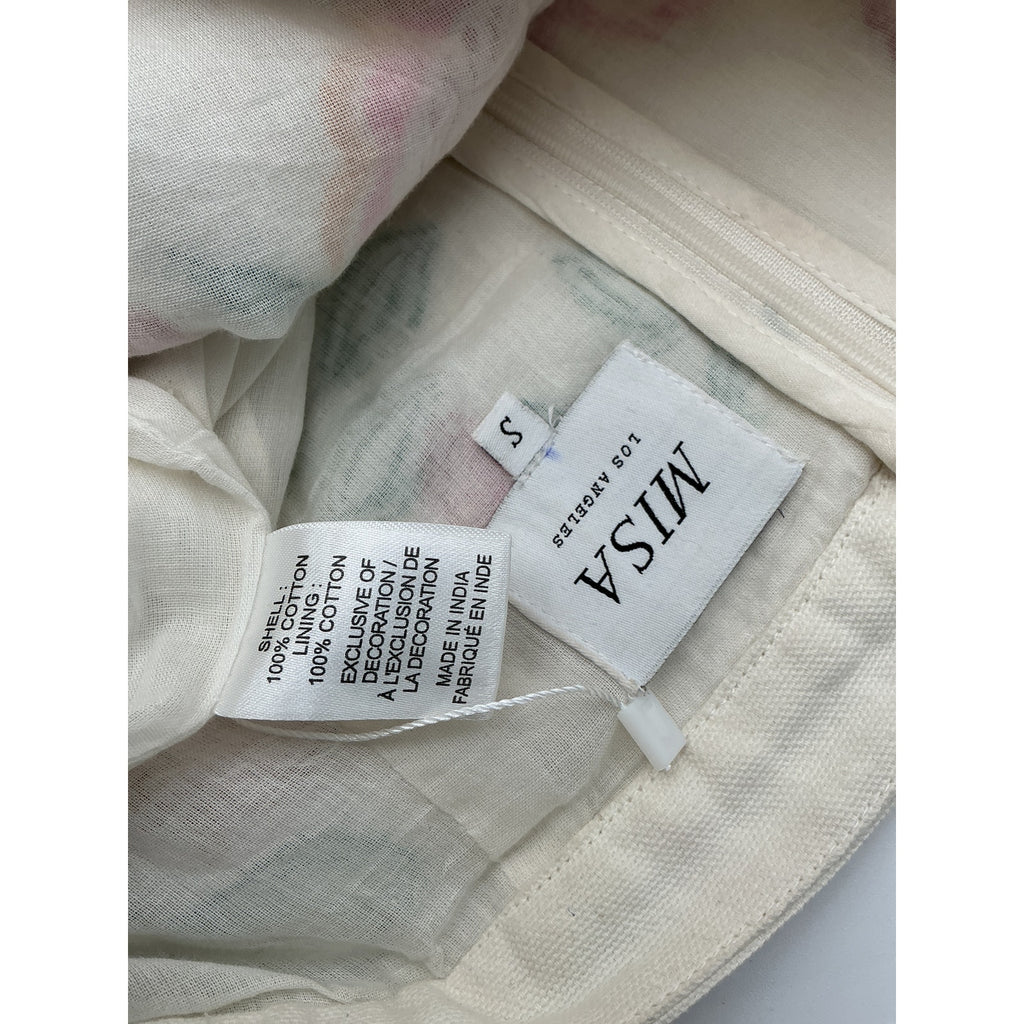 Misa Los Angeles 'Thara' White Cotton Skirt Size S