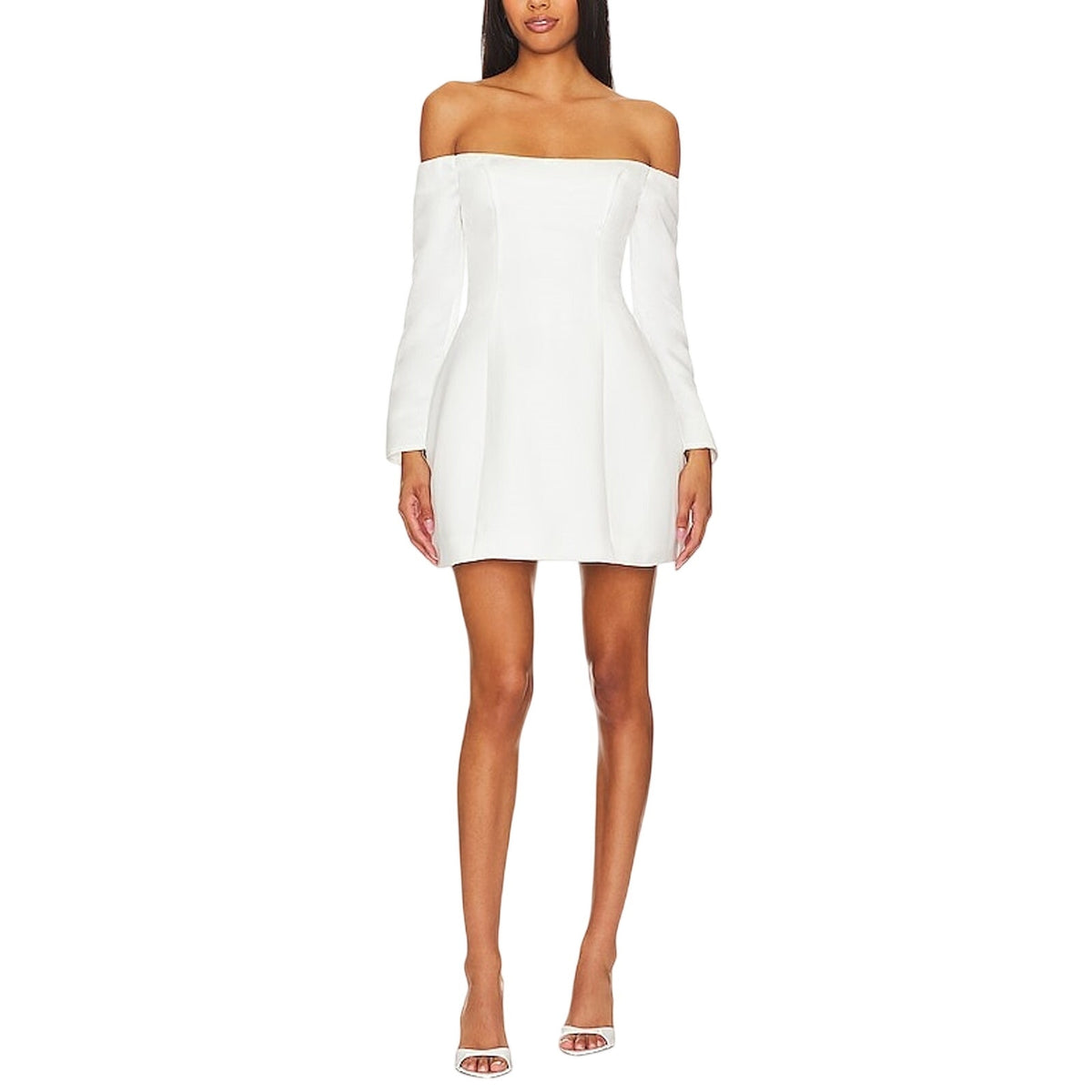 Elliatt Chic Ivory Vida Mini Dress Size S