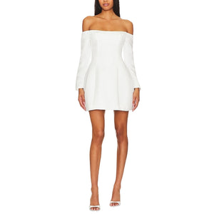 Elliatt Chic Ivory Vida Mini Dress Size S