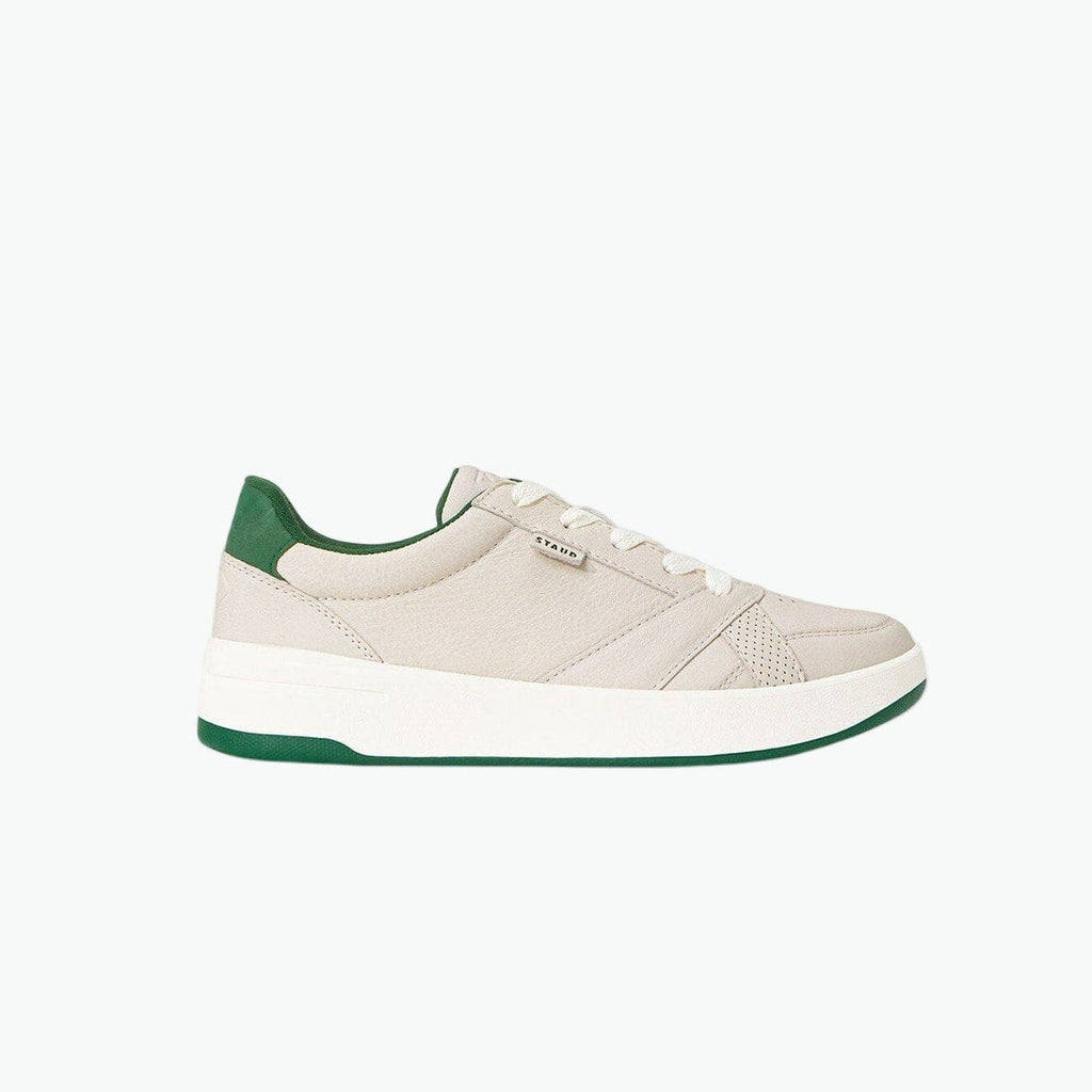 Staud + Keds Cream Leather The Court Sneaker Size 8