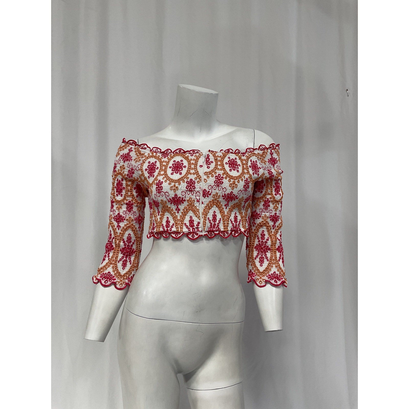 Charo Ruiz 'Marga' Pink Top Size M