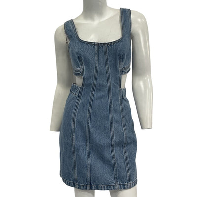 Grlfrnd Cutout Faria Vivi Tank Dress Size XS
