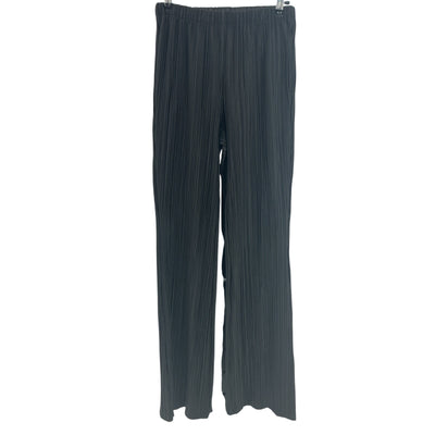Anine Bing Pleated Black Billie Pants Size S