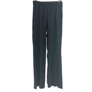 Anine Bing Pleated Black Billie Pants Size S