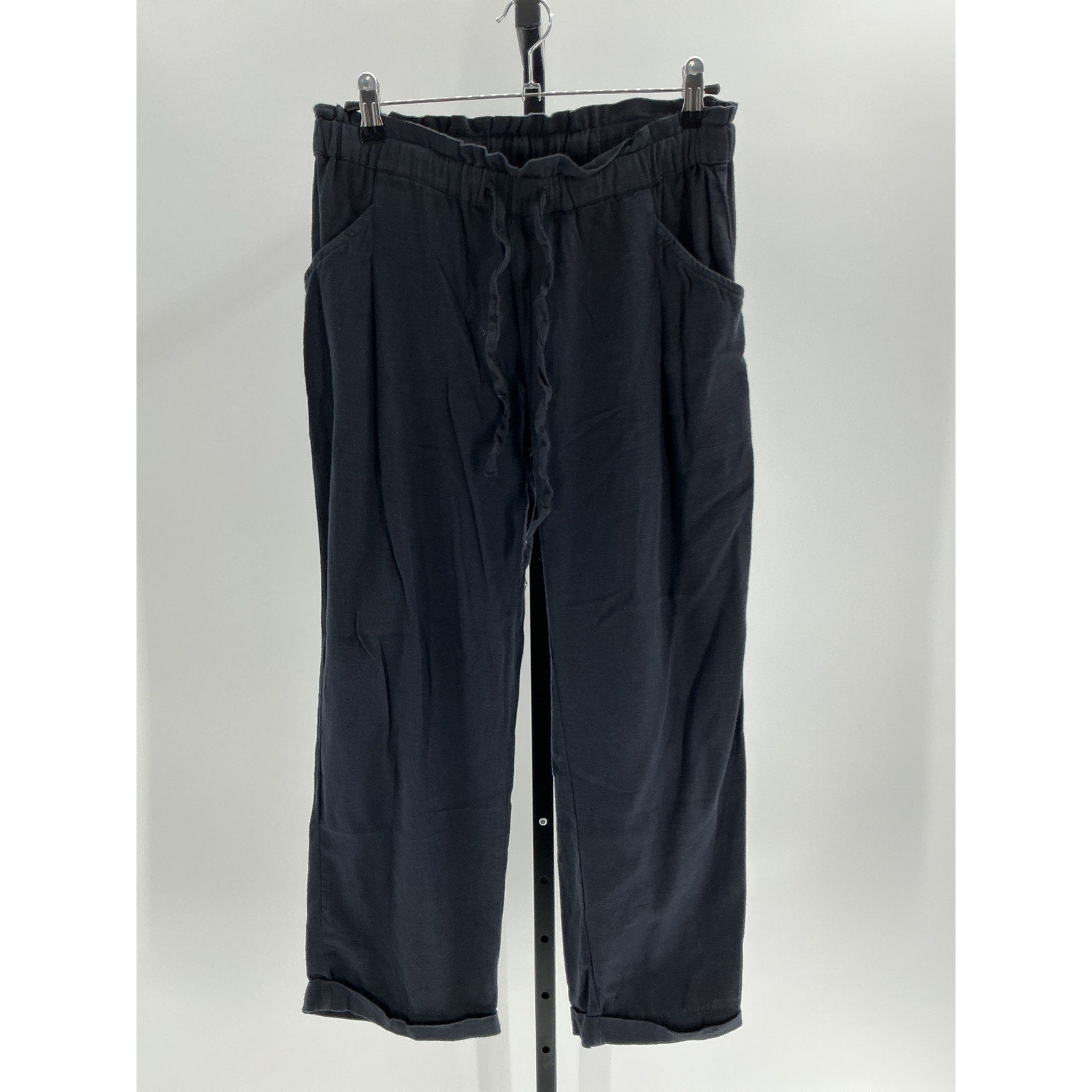Hatch The Jude Navy Cotton Pant Size 0