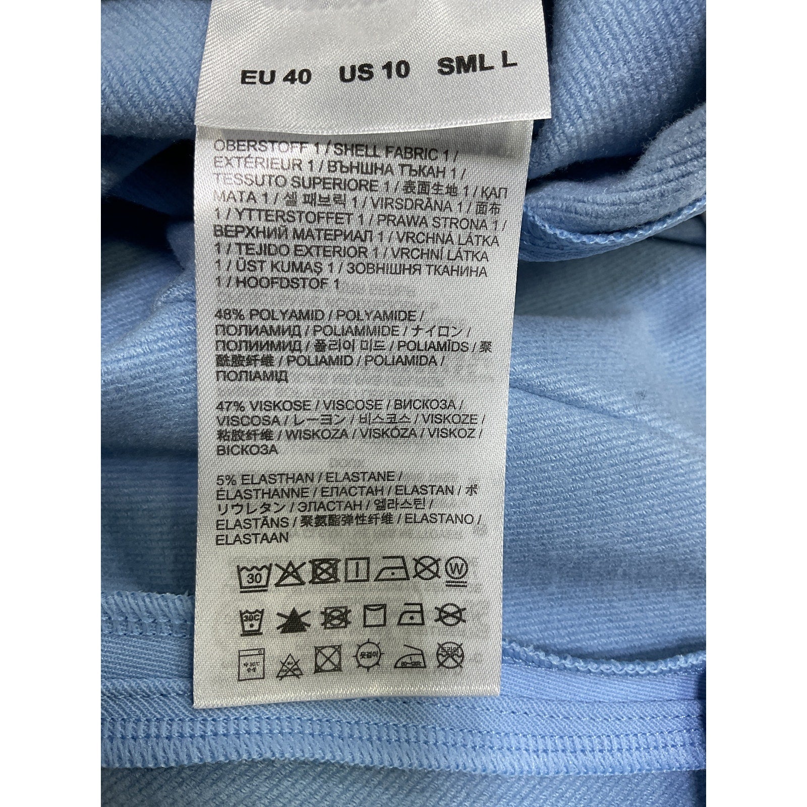 Bogner Elaine Stirrup Ski Blue  Trousers Size 10