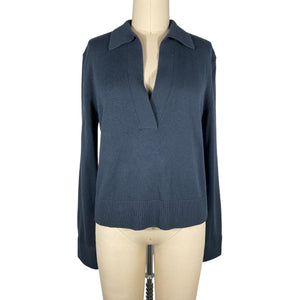Simkhai Classic Midnight Polo Sweater Size XS NWT