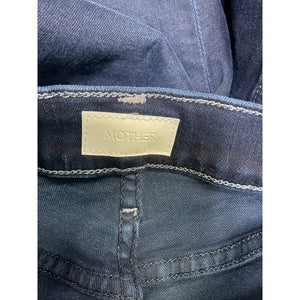 Mother 'The Mid' Blue Rise Dazzler Ankle Jeans Size 28