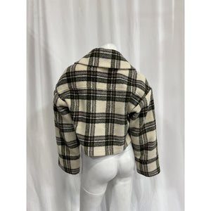 Tularosa 'Josie' Tan Faux Fur Coat Size S