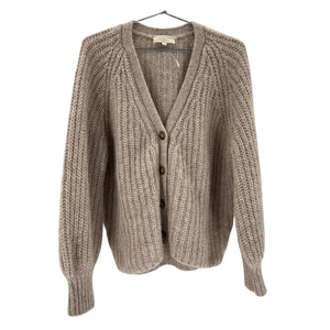 Sézane 'Basile' Tan Alpaca Cardigan Size M
