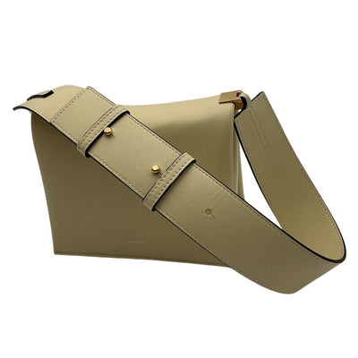Wandler Structured Soft Yellow Uma Shoulder Bag