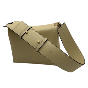 Wandler Structured Soft Yellow Uma Shoulder Bag