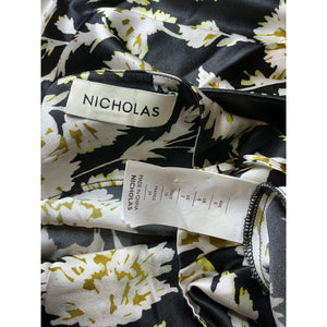 Nicholas Elegant Fan Floral Simone Gown Size 2