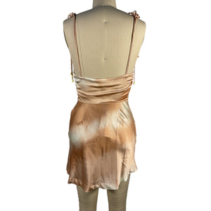 Retrofête Silky Tan Ariella Dress Size XS NWT