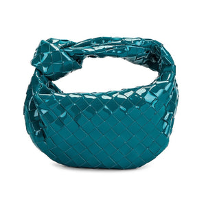 Bottega Veneta Patent Intrecciato Jodie Mini Bag