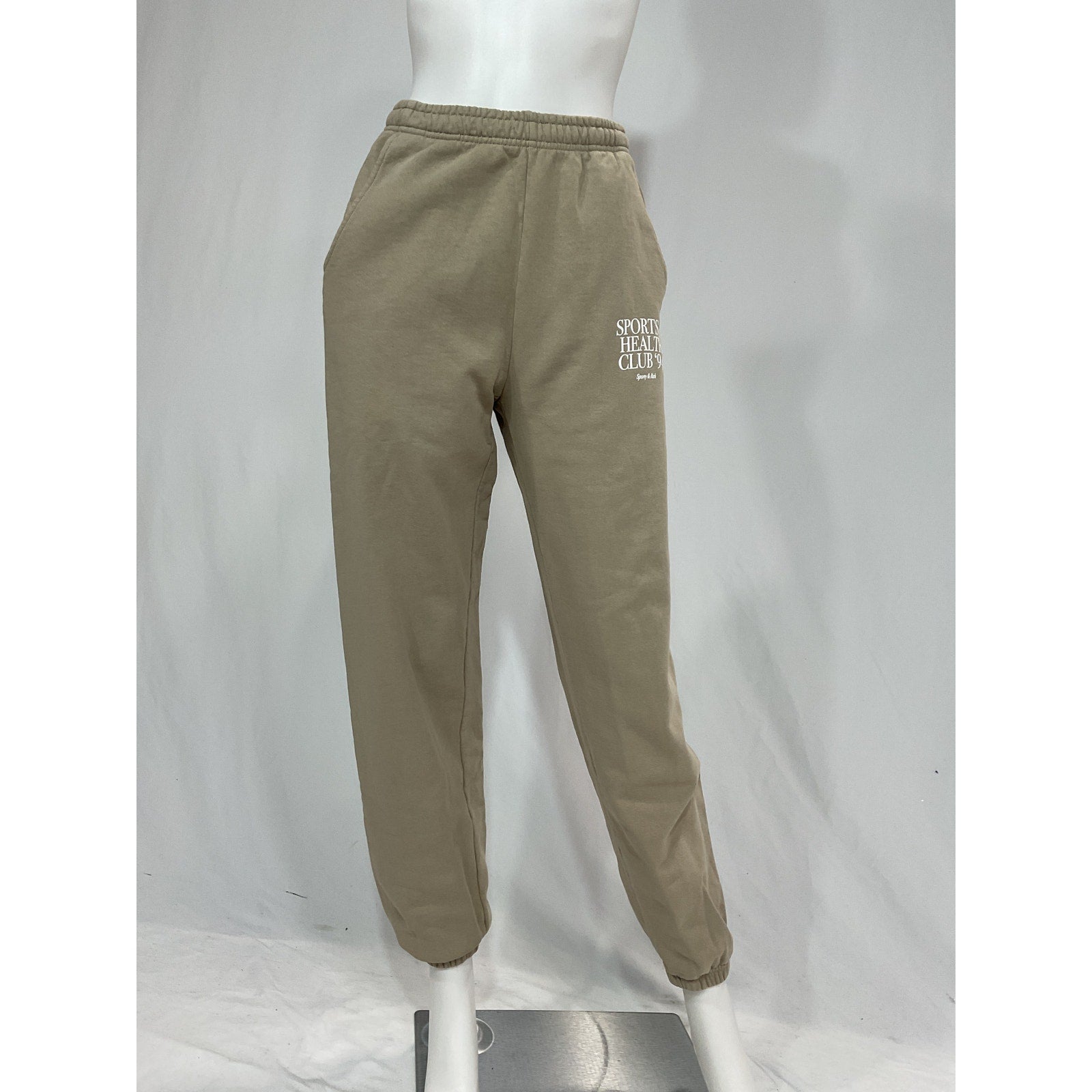 Sporty & Rich 'Members' Green Sweatpant Size XS