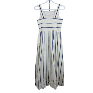 Max Mara Striped White Mariner Size 4 Dress