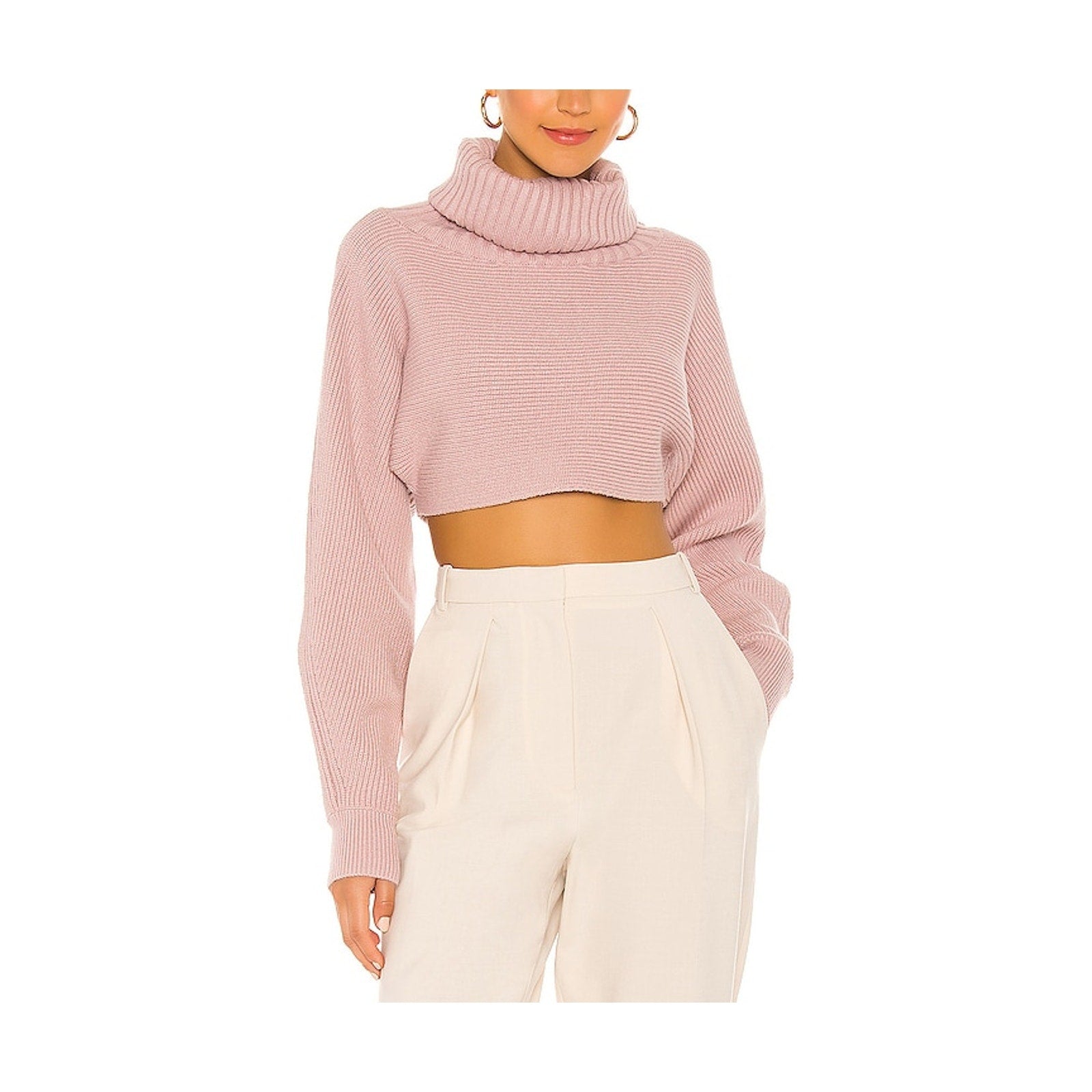 L'Academie 'Maven' Pink Crop Size S