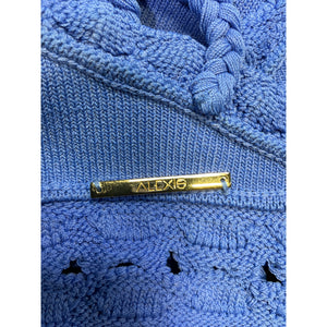 Alexis 'Buras' Blue Viscose Top Size S