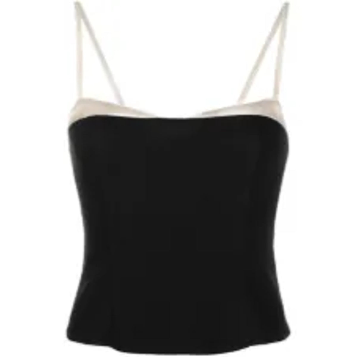 Reformation Sleek Black Melanie Tank Top Size 4
