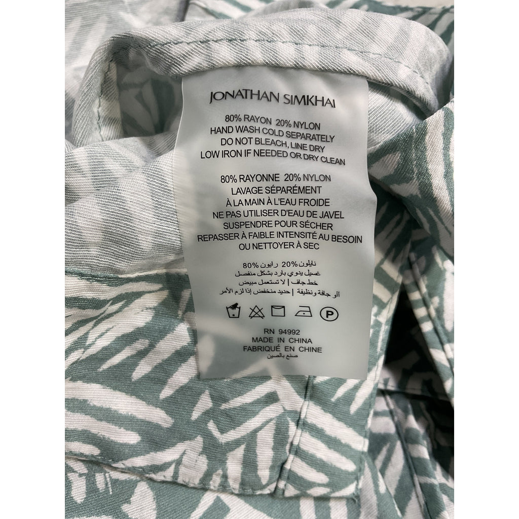 Simkhai 'Bronte' Green Mini Dress Size L