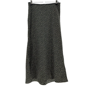 Dôen Polka Dot Black Elowena Skirt Size M