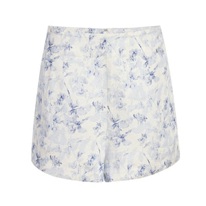Hill House Home Floral Turquoise Lisette Shorts Size S