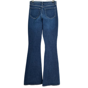 L'Agence Flared Blue Marty Denim Jeans Size 28