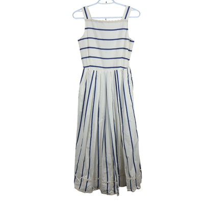 Max Mara Striped White Mariner Size 4 Dress