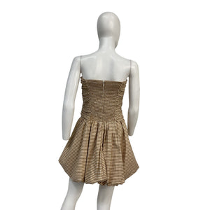 Reformation 'Clea' Brown Dress Size 6