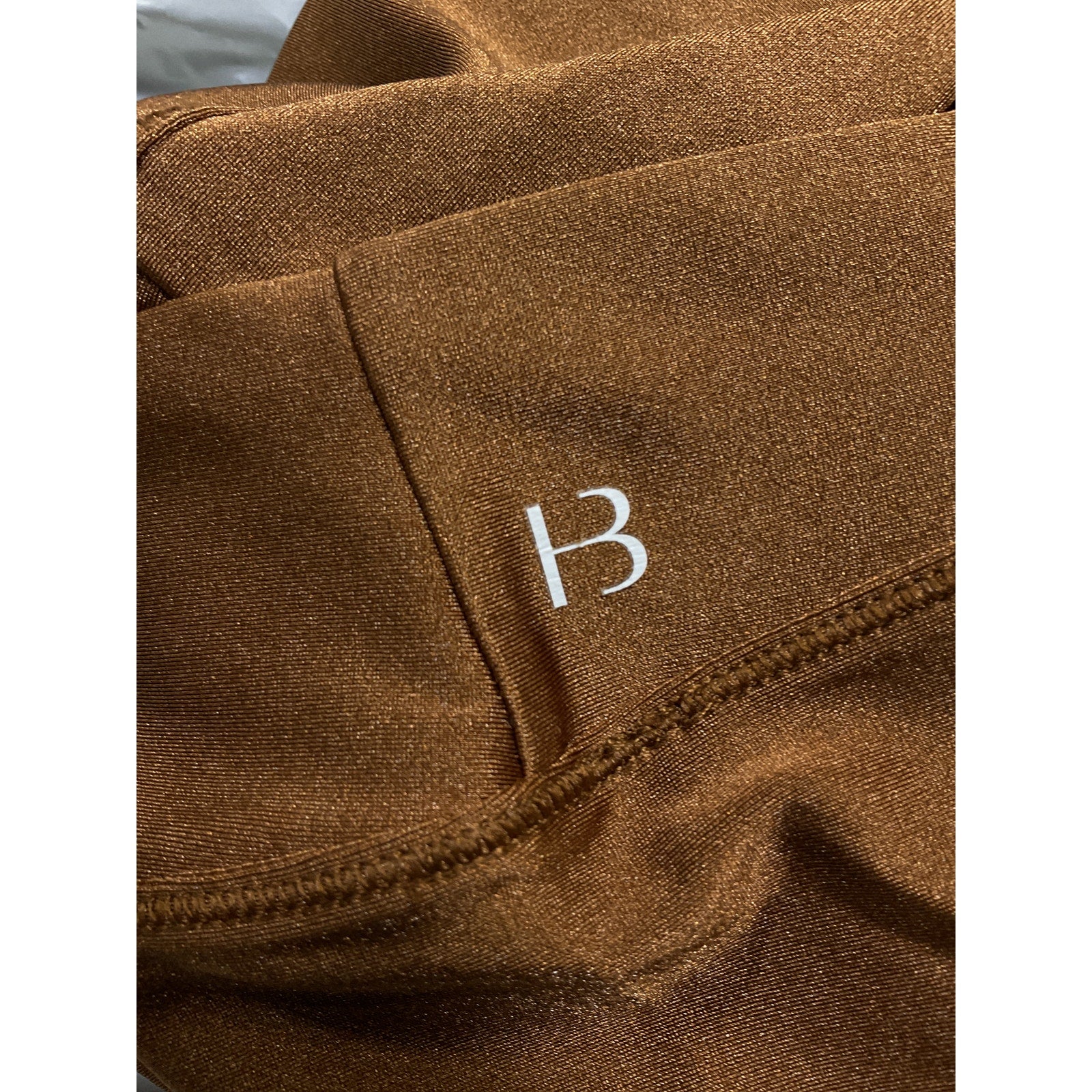 Bananhot 'Aries' Brown Sheen Legging Size M