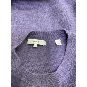 Vince Blouson Sleeve Purple Wool & Alpaca Blend Sweater Size L