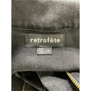 Retrofête Sleek True Black Mercer Dress Size S NWT