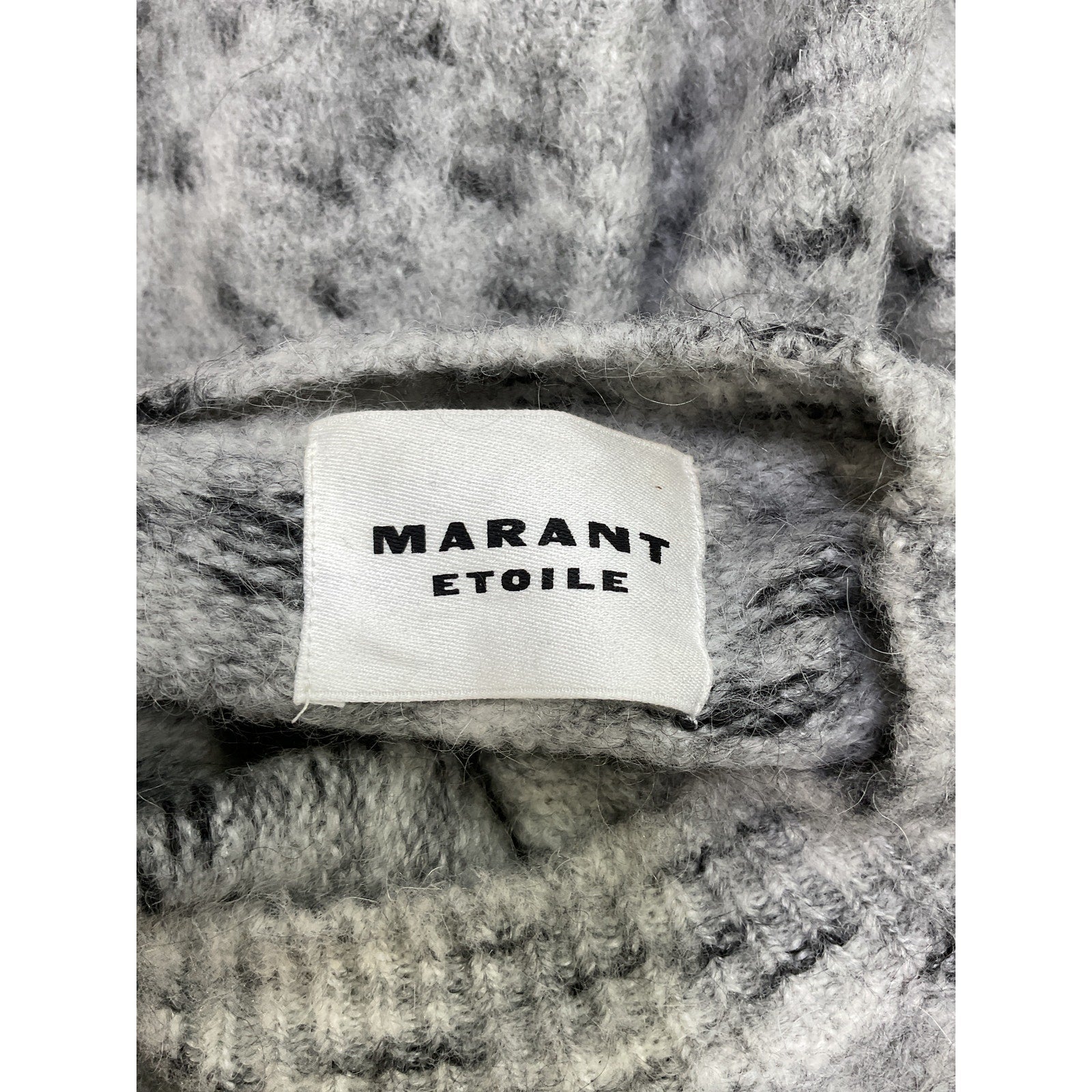 Isabel Marant 'Morena' Black Polyacrylic Sweater Size 34
